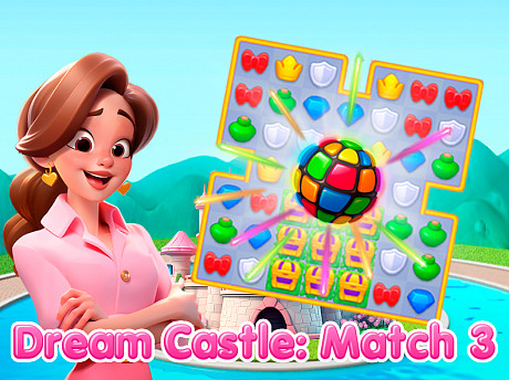 Dream Castle: Match 3 gameplay