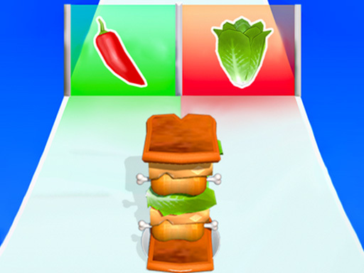 Sandwich Runner Game gameplay