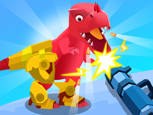 Dino Hide N Shoot gameplay