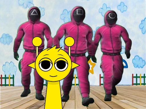 Sprunki in Squid Game Chamber gameplay